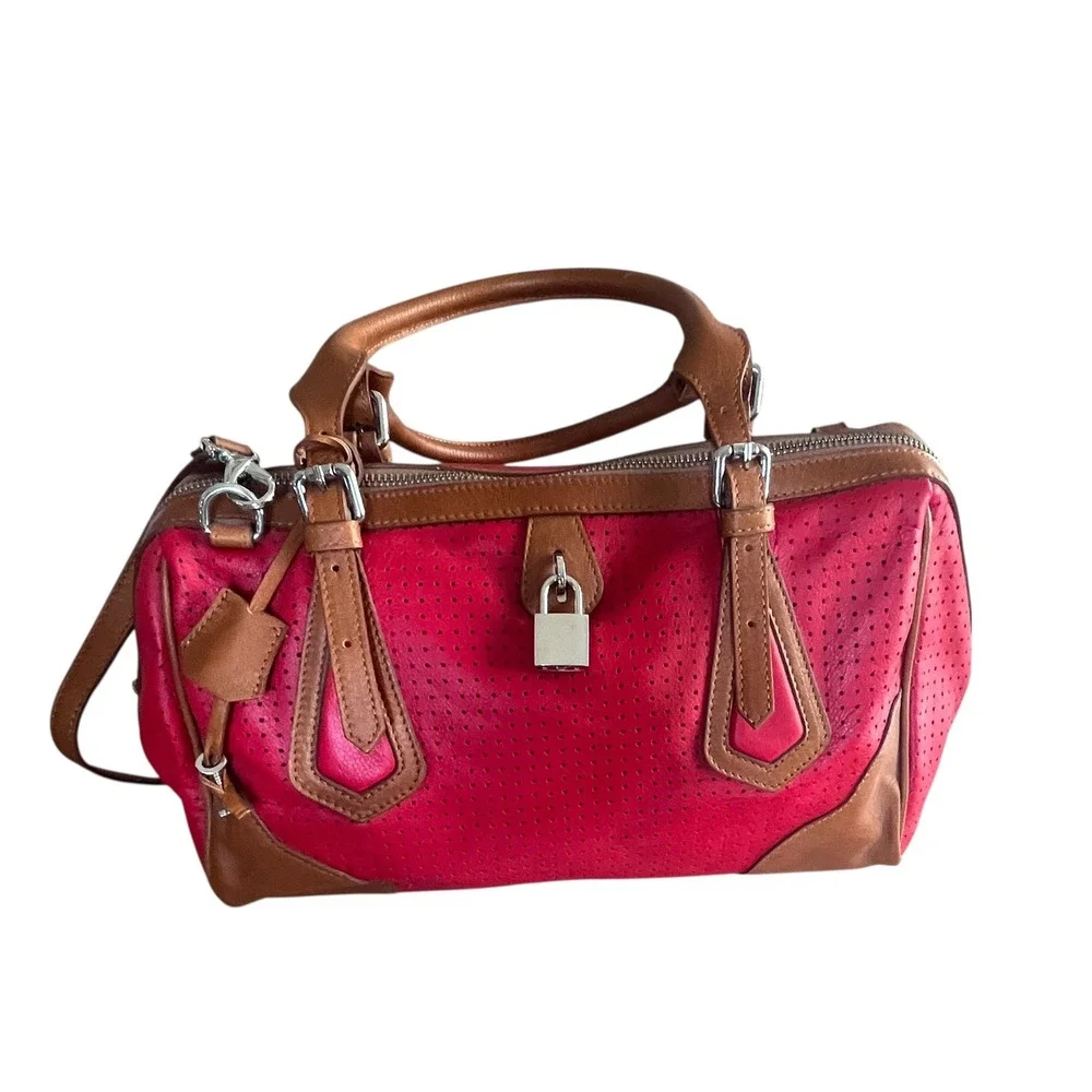 Sundance red perforated